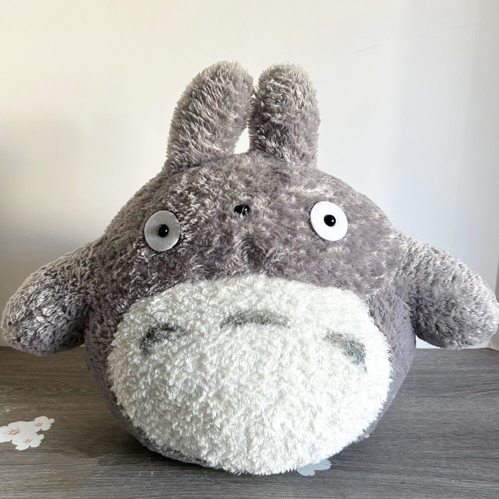 MY NEIGHBOR TOTORO PLUSH FIGURE FLUFFY BIG TOTORO Sun Arrow Studio Ghibli 13”